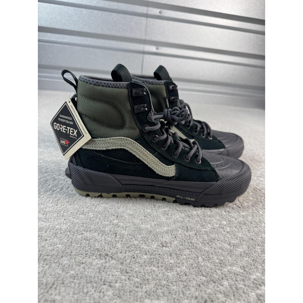Vans UltraRange EXO Hi MTE-2 Gore-Tex Shoes Mens Size 6 Black Green All-Trac‎